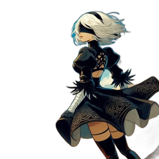 jacket, dress, weapon, sword transparent PNG cut-out