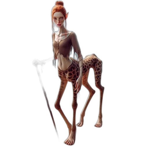 creature, animal, staff, robot transparent PNG cut-out