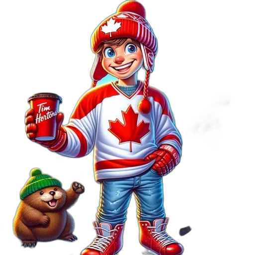 cartoon, concept art, image, features transparent PNG cut-out