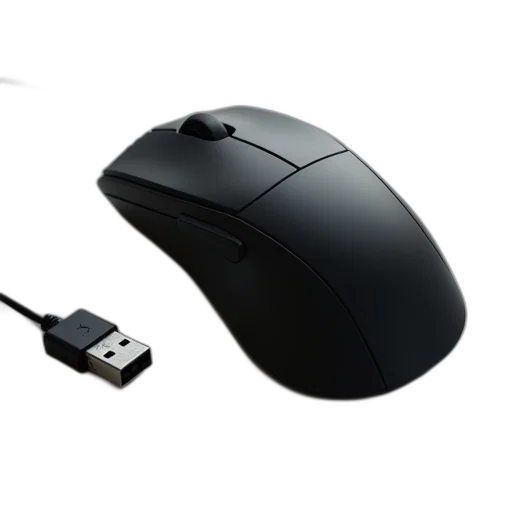 weapon, 3d render, black, computer transparent PNG cut-out