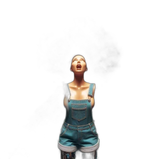 mask, dress, robot, face transparent PNG cut-out