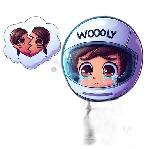 concept art, comic book art, cartoon, 3d render transparent PNG cut-out