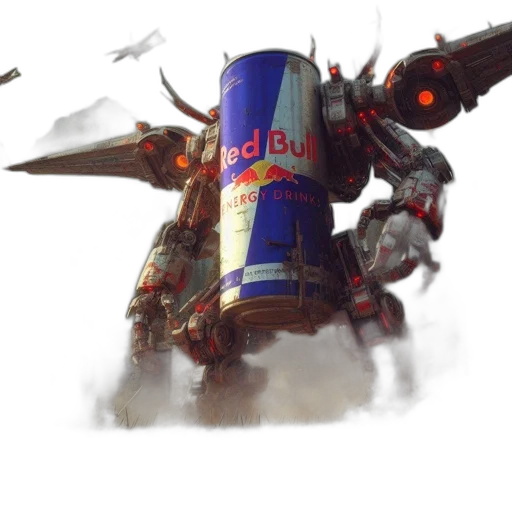robot, weapon, dragon, bottle transparent PNG cut-out