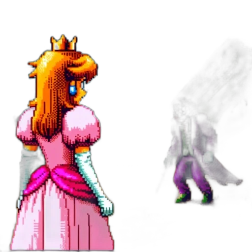 crown, dress, staff, weapon transparent PNG cut-out