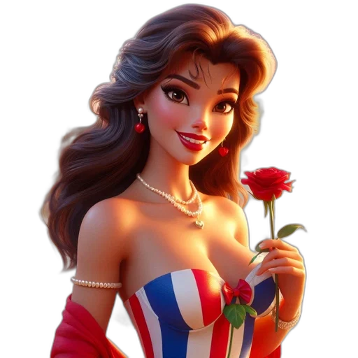 dress, flower, jewelry, crown transparent PNG cut-out