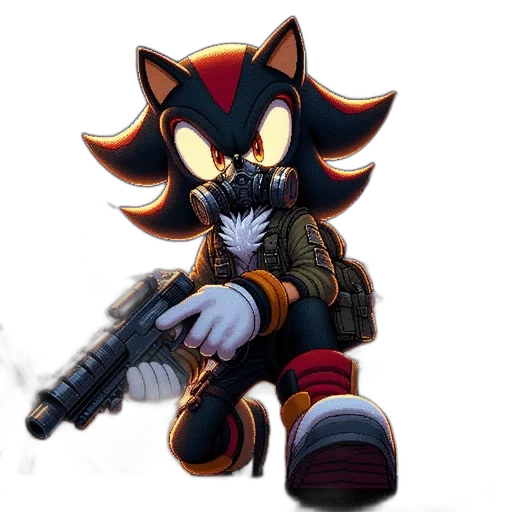 weapon, animal, concept art, 3d render transparent PNG cut-out