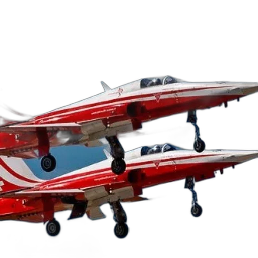 3d render, two, red, white transparent PNG cut-out