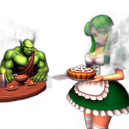 food, concept art, 3d render, fantasy art transparent PNG cut-out