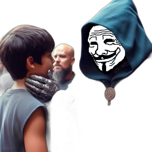 mask, face, weapon, umbrella transparent PNG cut-out