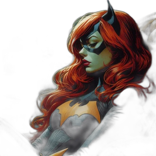 comic book art, fantasy art, concept art, photorealistic transparent PNG cut-out