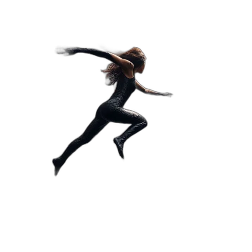 hair, staff, creature, 3d render transparent PNG cut-out