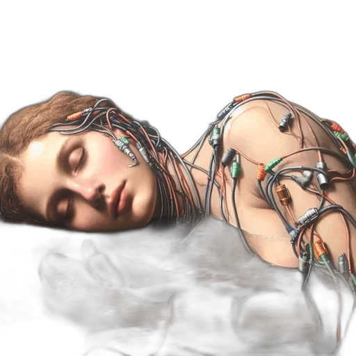 jewelry, robot, cyberpunk, concept art transparent PNG cut-out
