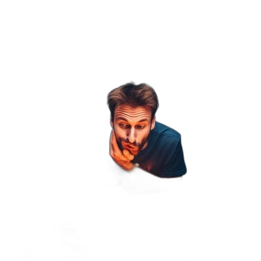 face, mask, hair, creature transparent PNG cut-out