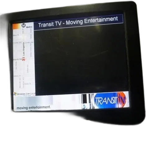staff, transit, screen, turned transparent PNG cut-out