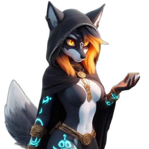 staff, jewelry, mask, dress transparent PNG cut-out