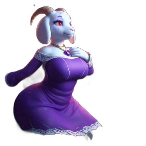 dress, robot, animal, staff transparent PNG cut-out