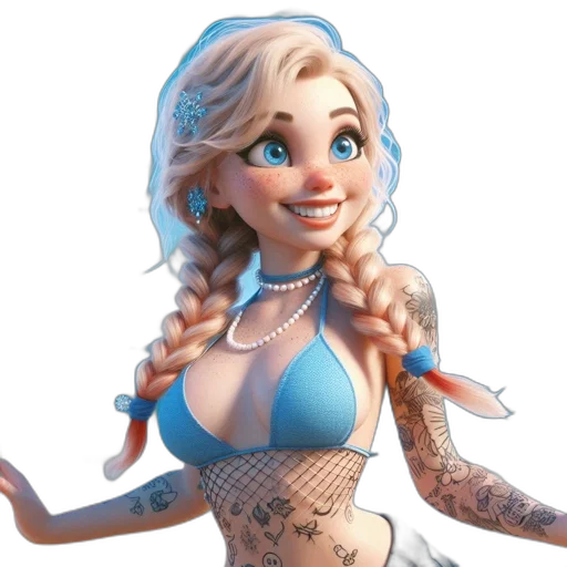cartoon, concept art, 3d render, fantasy art transparent PNG cut-out