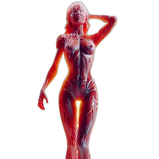 dress, jewelry, 3d render, concept art transparent PNG cut-out