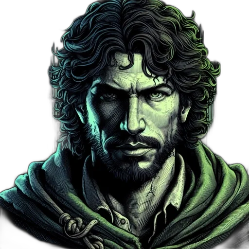 face, sword, dragon, fantasy art transparent PNG cut-out