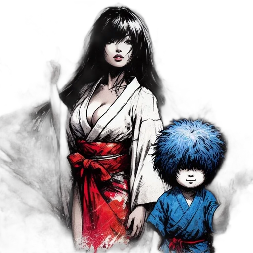 concept art, comic book art, photorealistic, fantasy art transparent PNG cut-out