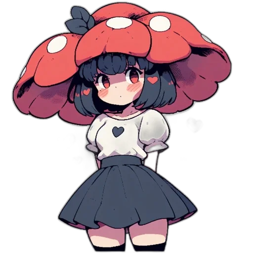 hat, umbrella, dress, jacket transparent PNG cut-out