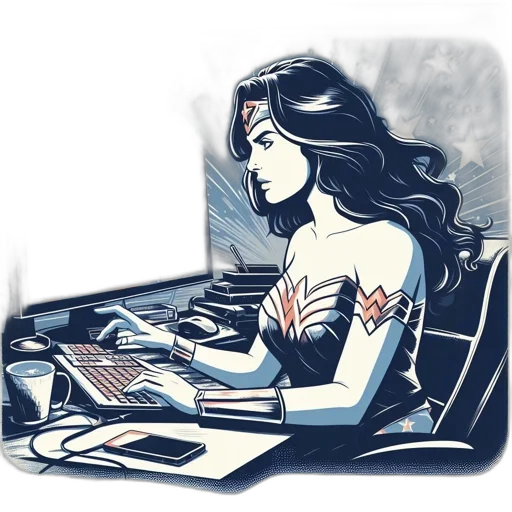 comic book art, pixel art, fantasy art, concept art transparent PNG cut-out