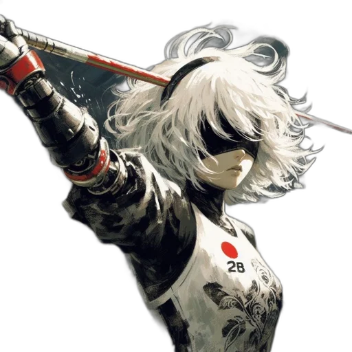sword, weapon, jacket, staff transparent PNG cut-out