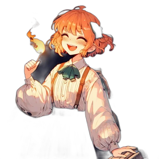 dress, staff, creature, jacket transparent PNG cut-out