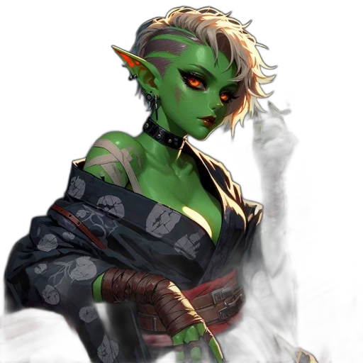 staff, dragon, mask, fantasy art transparent PNG cut-out