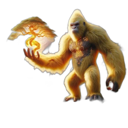 creature, animal, dragon, staff transparent PNG cut-out