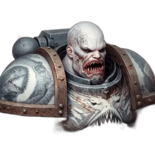 face, creature, mask, weapon transparent PNG cut-out