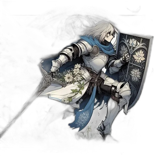 sword, weapon, staff, fantasy art transparent PNG cut-out
