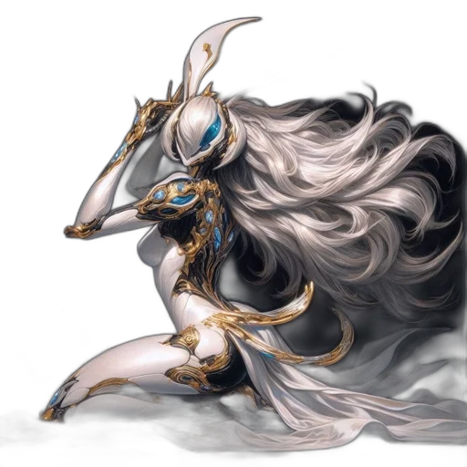 dragon, mask, creature, staff transparent PNG cut-out