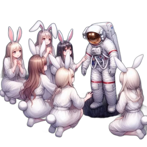 robot, staff, animal, creature transparent PNG cut-out