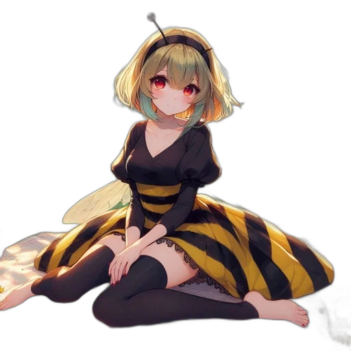 dress, creature, animal, robot transparent PNG cut-out