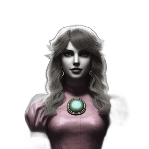 robot, jewelry, dress, face transparent PNG cut-out