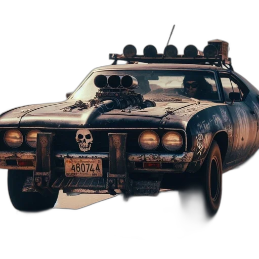 car, weapon, robot, concept art transparent PNG cut-out