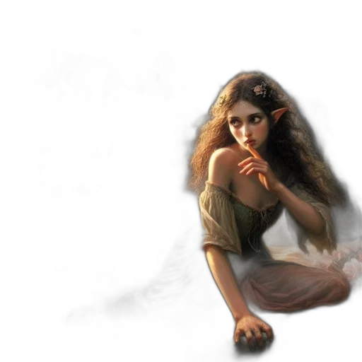 creature, concept art, fantasy art, photorealistic transparent PNG cut-out