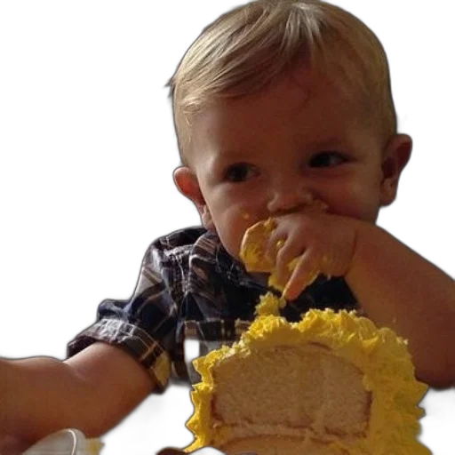 food, baby, blonde, hair transparent PNG cut-out