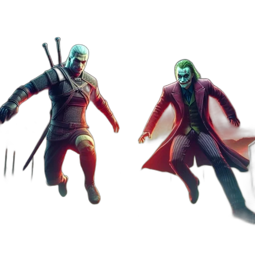 concept art, comic book art, 3d render, fantasy art transparent PNG cut-out
