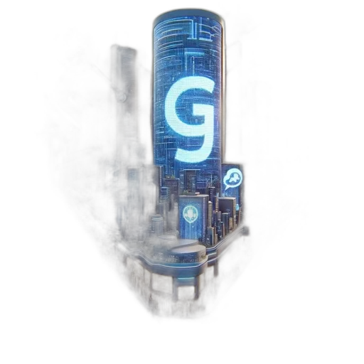 building, bottle, cyberpunk, concept art transparent PNG cut-out