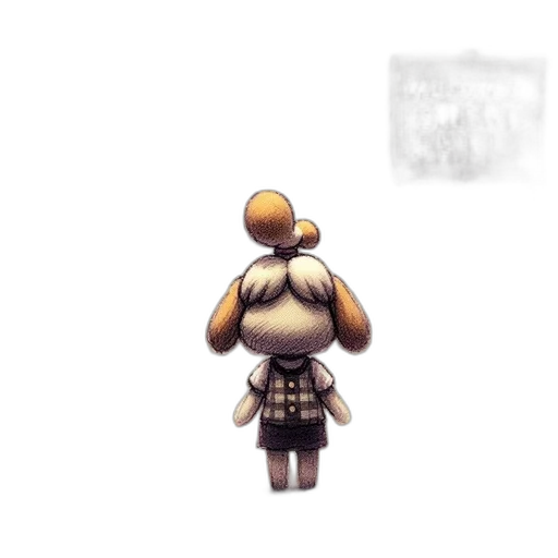 dress, robot, jacket, staff transparent PNG cut-out