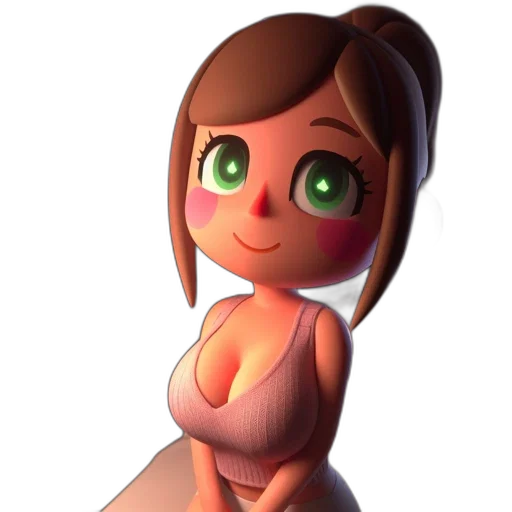 robot, dress, face, staff transparent PNG cut-out