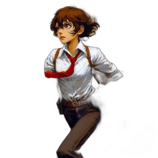 staff, jacket, robot, concept art transparent PNG cut-out