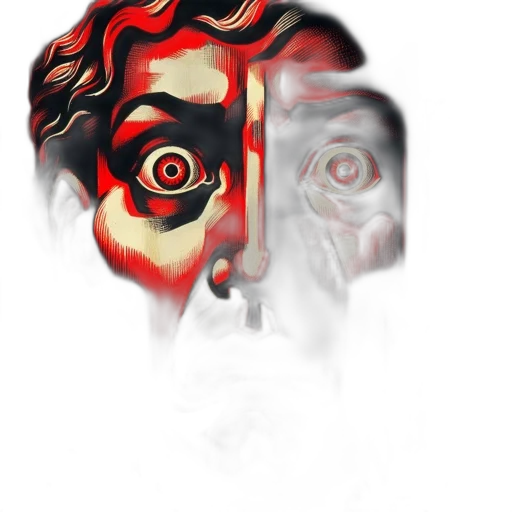 mask, face, creature, robot transparent PNG cut-out