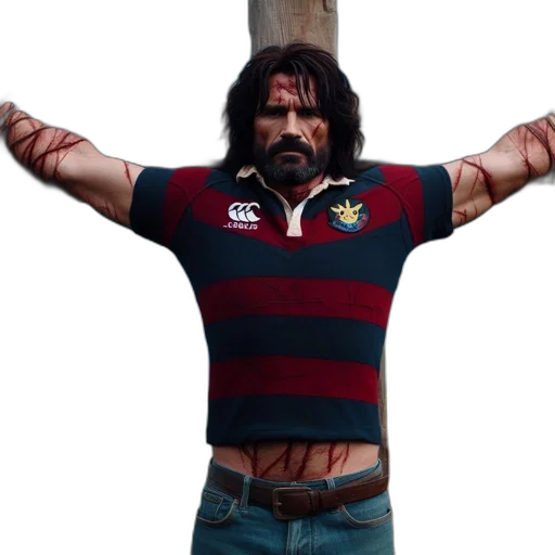 concept art, 3d render, man, portrayed transparent PNG cut-out