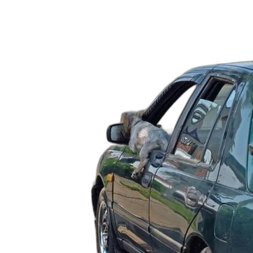 car, face, 3d render, photorealistic transparent PNG cut-out
