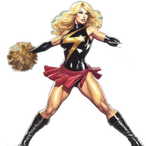 comic book art, concept art, cartoon, fantasy art transparent PNG cut-out