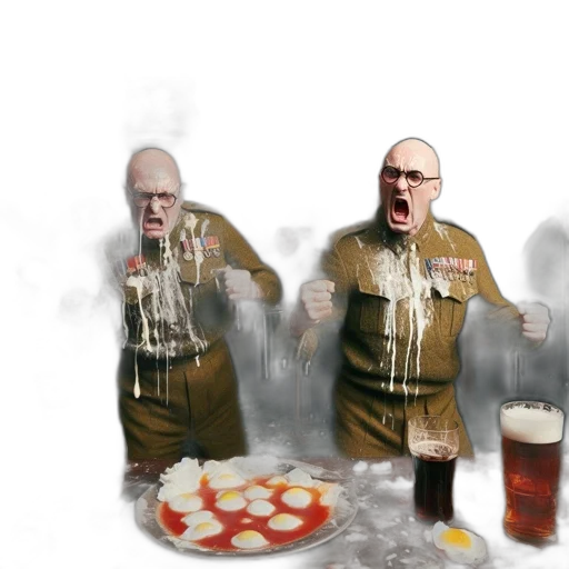 food, jacket, concept art, photorealistic transparent PNG cut-out