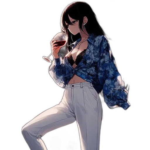 jacket, dress, bottle, flower transparent PNG cut-out